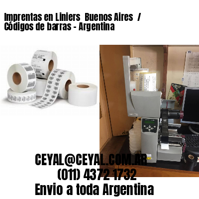 Imprentas en Liniers  Buenos Aires  / Códigos de barras – Argentina