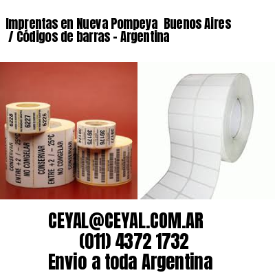 Imprentas en Nueva Pompeya  Buenos Aires  / Códigos de barras – Argentina