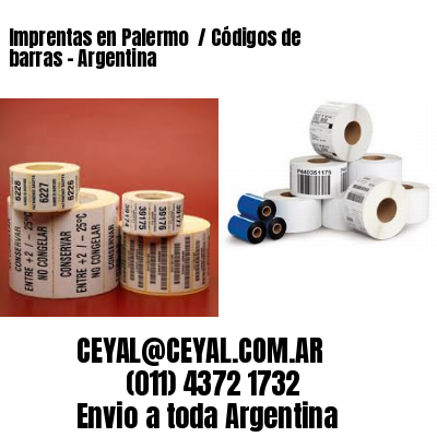 Imprentas en Palermo  / Códigos de barras – Argentina
