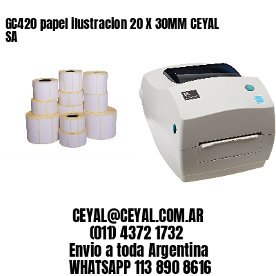 GC420 papel ilustracion 20 X 30MM CEYAL SA