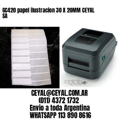 GC420 papel ilustracion 30 X 20MM CEYAL SA