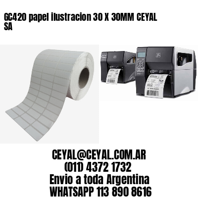 GC420 papel ilustracion 30 X 30MM CEYAL SA