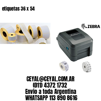 etiquetas 36 x 54