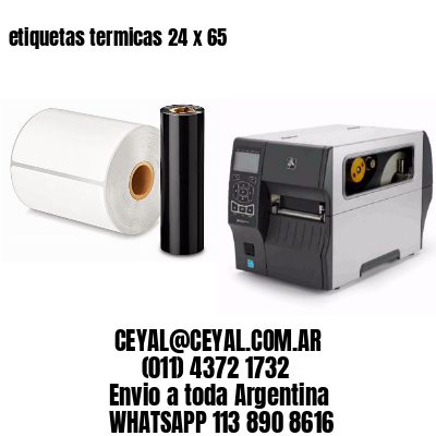 etiquetas termicas 24 x 65