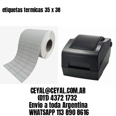 etiquetas termicas 35 x 38