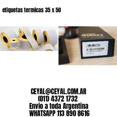 etiquetas termicas 35 x 50