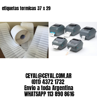 etiquetas termicas 37 x 29