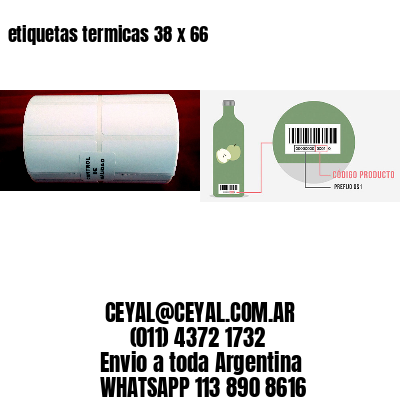 etiquetas termicas 38 x 66