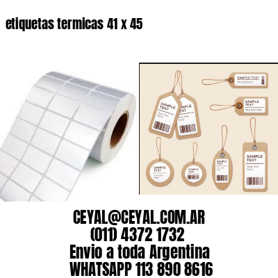 etiquetas termicas 41 x 45