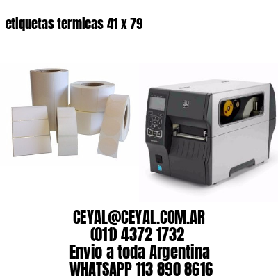 etiquetas termicas 41 x 79