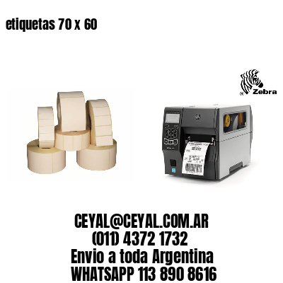 etiquetas 70 x 60