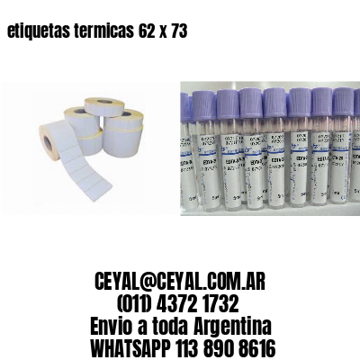 etiquetas termicas 62 x 73