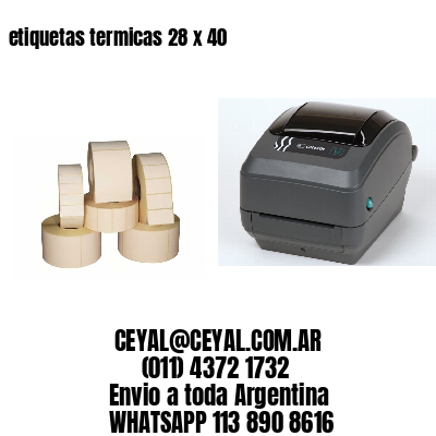etiquetas termicas 28 x 40