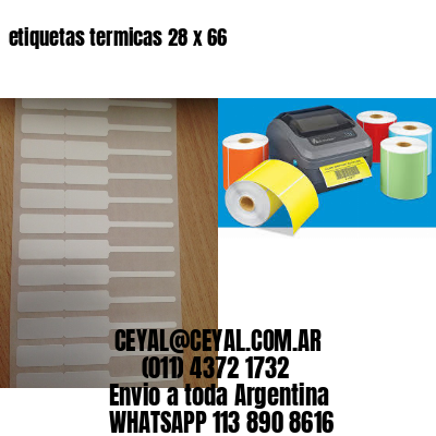etiquetas termicas 28 x 66
