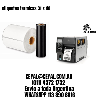 etiquetas termicas 31 x 40