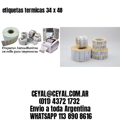 etiquetas termicas 34 x 48