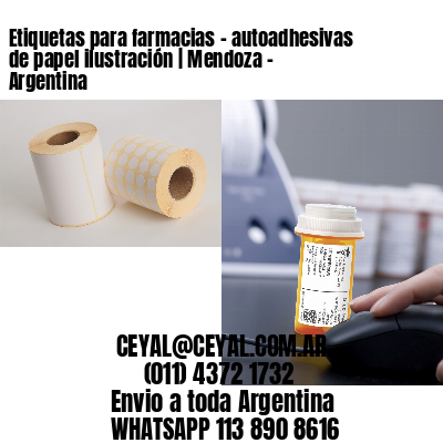 Etiquetas para farmacias – autoadhesivas de papel ilustración | Mendoza – Argentina