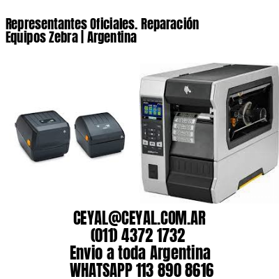 Representantes Oficiales. Reparación Equipos Zebra | Argentina