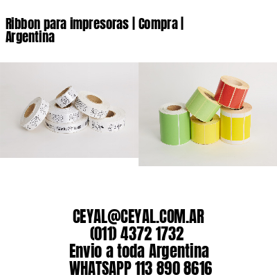 Ribbon para impresoras | Compra | Argentina