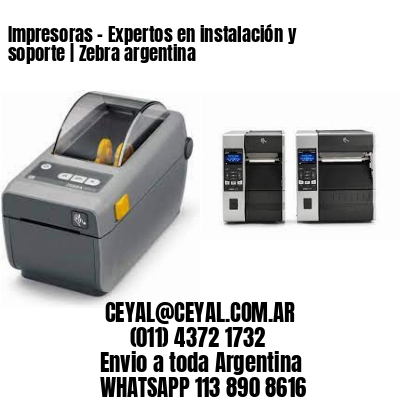 Impresoras – Expertos en instalación y soporte | Zebra argentina