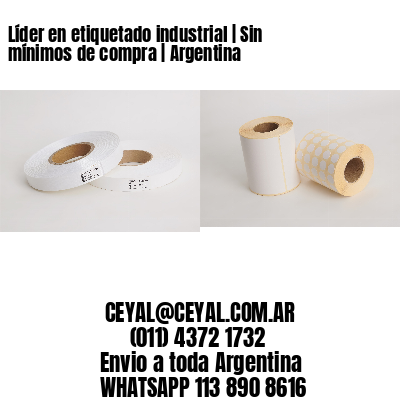 Líder en etiquetado industrial | Sin mínimos de compra | Argentina