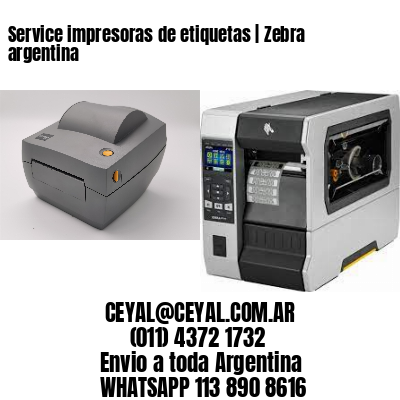 Service impresoras de etiquetas | Zebra argentina