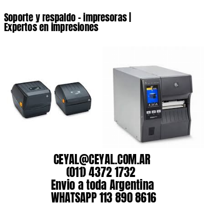 Soporte y respaldo – impresoras | Expertos en impresiones