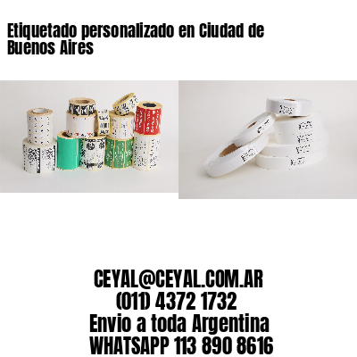 Etiquetado personalizado en Ciudad de Buenos Aires
