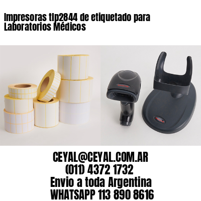 Impresoras tlp2844 de etiquetado para Laboratorios Médicos