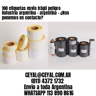100 etiquetas envío frágil peligro industria argentina – argentina – ¿Nos ponemos en contacto?