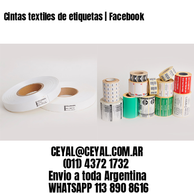 Cintas textiles de etiquetas | Facebook