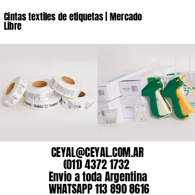 Cintas textiles de etiquetas | Mercado Libre