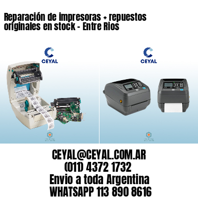 Reparación de impresoras + repuestos originales en stock – Entre Rios