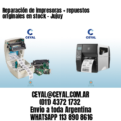 Reparación de impresoras + repuestos originales en stock – Jujuy