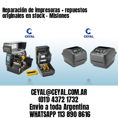 Reparación de impresoras + repuestos originales en stock – Misiones