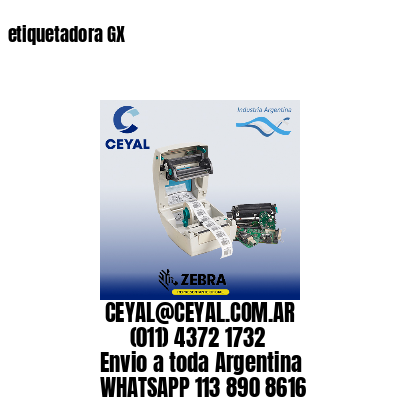 etiquetadora GX