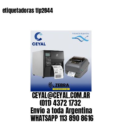 etiquetadoras tlp2844