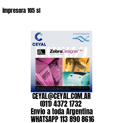 impresora 105 sl