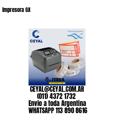 impresora GX