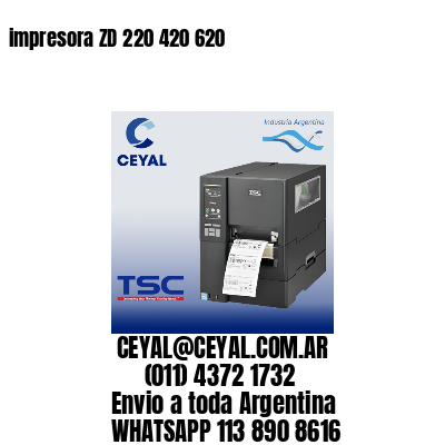 impresora ZD 220 420 620