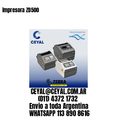 impresora ZD500