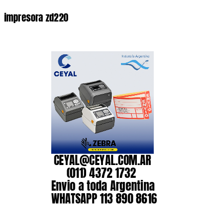 impresora zd220
