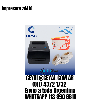 impresora zd410