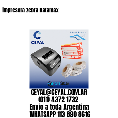 impresora zebra Datamax