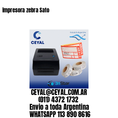 impresora zebra Sato