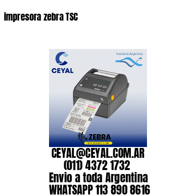impresora zebra TSC