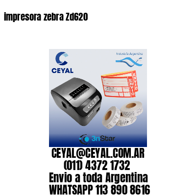 impresora zebra Zd620