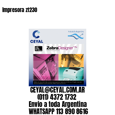 impresora zt230