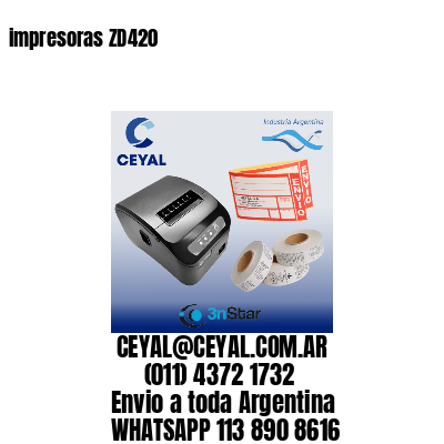 impresoras ZD420
