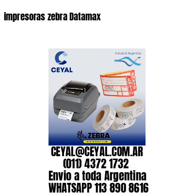 impresoras zebra Datamax